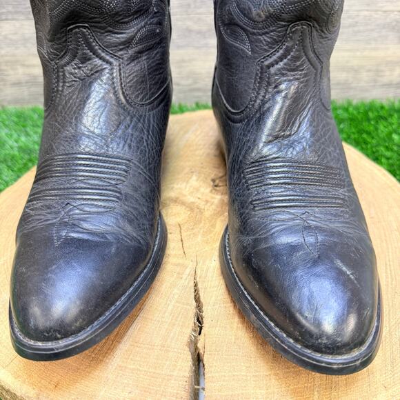 Ariat Women - Size 8.5B - Black Heritage Cowboy Boots 15770 - Picture 2 of 11